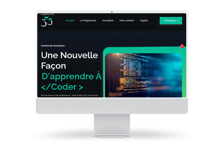 Groupe 3737 création de site web