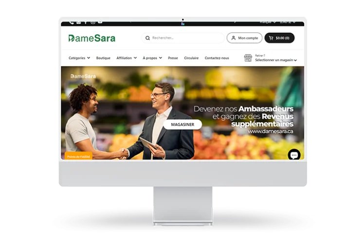 Damesara application web